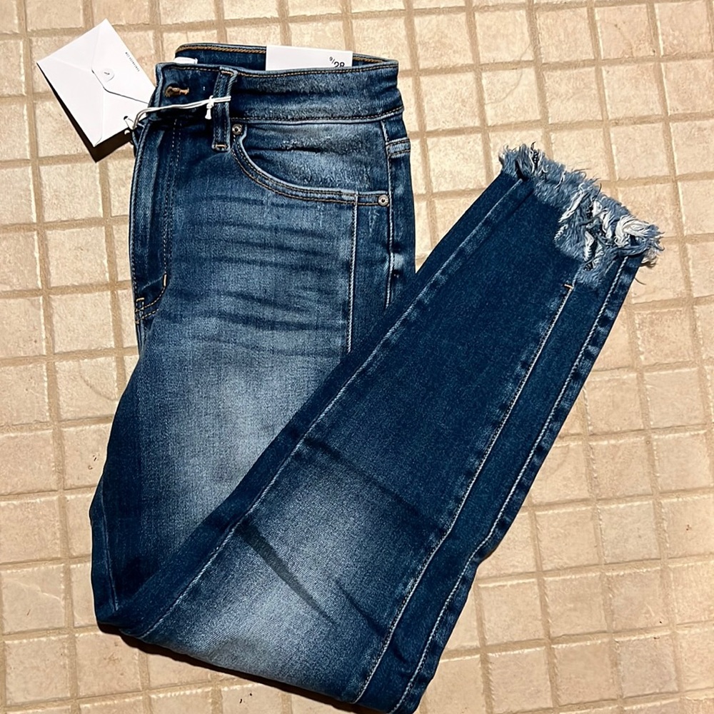 KanCan High Rise Ankle Skinny Jeans